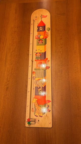 Metro da muro per bambini in legno