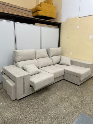 Sofa Chaisselongue Arcon + Puff NUEVO! OFERTA