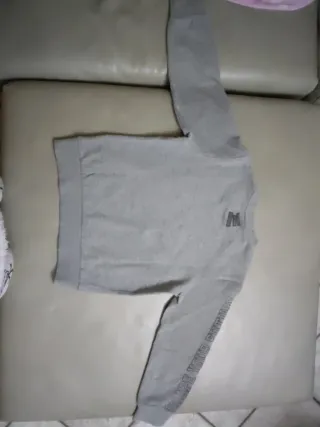 Felpa Melby Grigia  Taglia 10 Anni