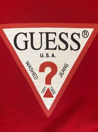 Jersey Guess Rojo Talla S