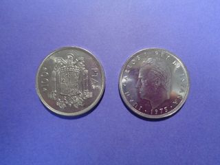 1 MONEDA DE 100 ptas. 1975 * 76