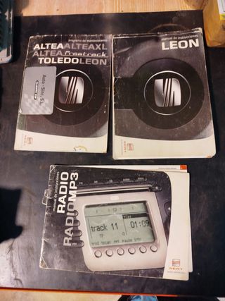 Manuales Seat Altea, Leon, Radio MP3