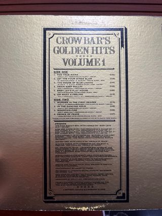 Crowbar. Bad Manors. 1ª Edición 🇺🇸 USA