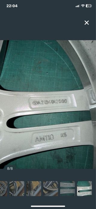 Llanta Mercedes AMG 19”