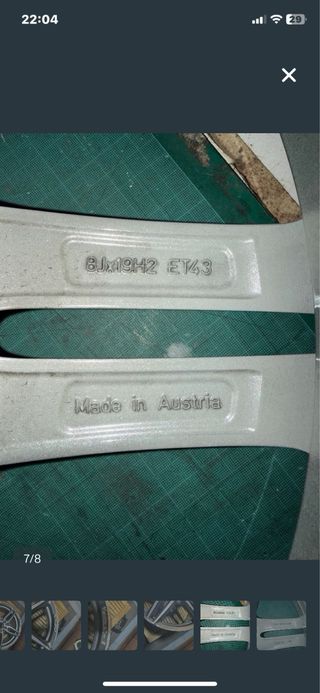 Llanta Mercedes AMG 19”