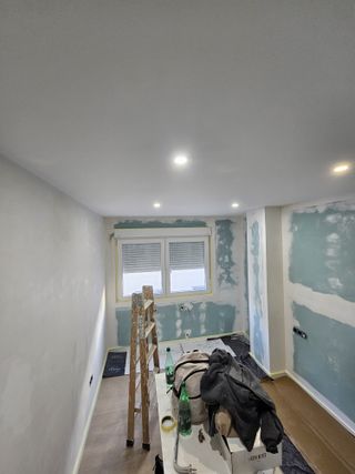 Pintor profesional, Pladur, eliminacion de Gotele