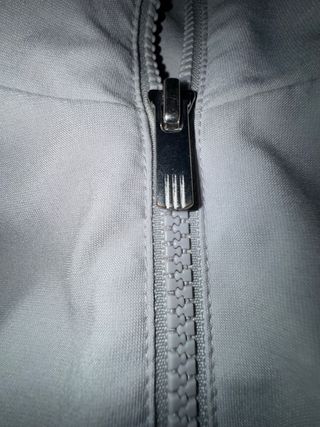 Chaqueta Adidas Gris y Azul