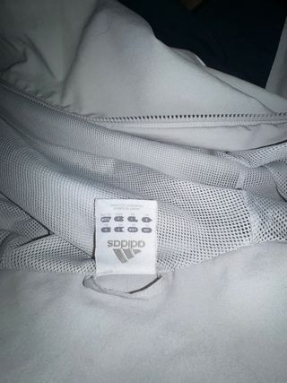 Chaqueta Adidas Gris y Azul