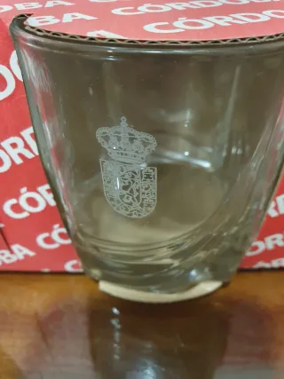 3 Vasos con escudo de Córdoba