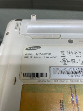 Mini Portátil Samsung