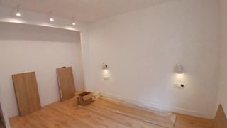 Pintura y alisado de paredes