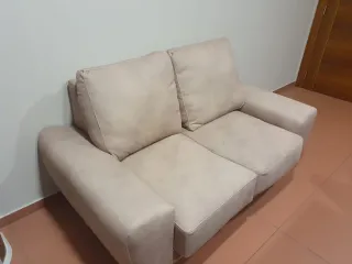 Divano a 2 posti beige