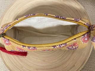 Estuche de tela estampado India