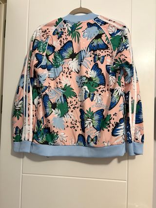 Chaqueta Adidas Estampado Mariposas Talla XS