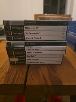 Lote 10 Juegos PlayStation 2