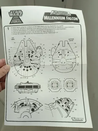 Halcón Milenario Kenner antiguo