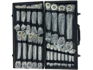 Maletín 22 llaves fijas articuladas carraca