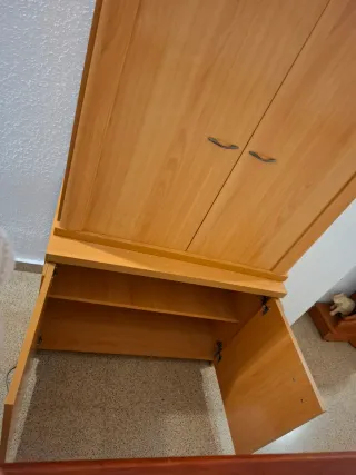 Mueble doble de madera