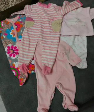 Lote pijamas bebé niña