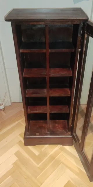 Vitrina Madera Natural - Estantería - Librería