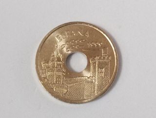 1 MONEDA 25 PTAS DE NAVARRA 1999 S/C