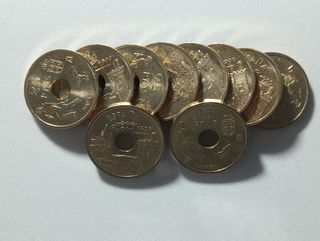 1 MONEDA 25 PTAS DE NAVARRA 1999 S/C