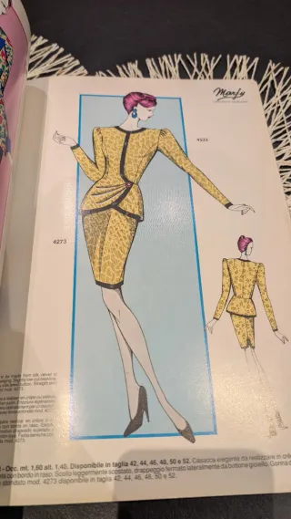 Revista original de patronaje MODA MARFY