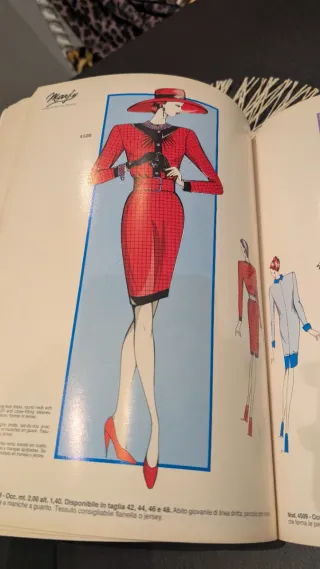 Revista original de patronaje MODA MARFY