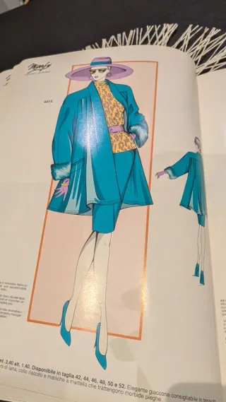 Revista original de patronaje MODA MARFY