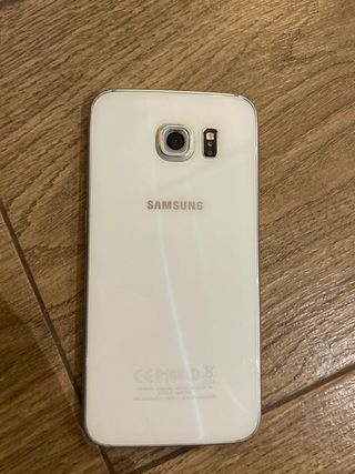 Samsung S6 Edge Plata/Blanco