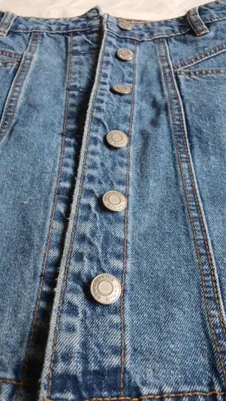 Falda vaquera Stradivarius Talla 38