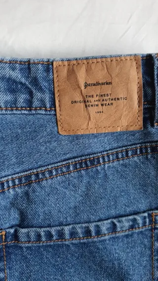 Falda vaquera Stradivarius Talla 38
