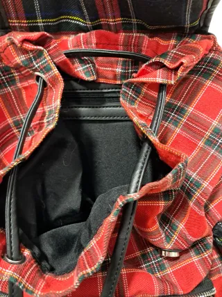 Mochila New York cuadros escoceses