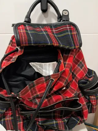 Mochila New York cuadros escoceses