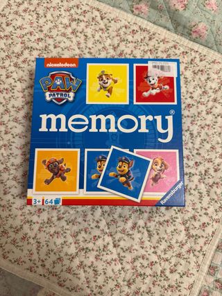 Juego Memory Patrulla Canina Ravensburger