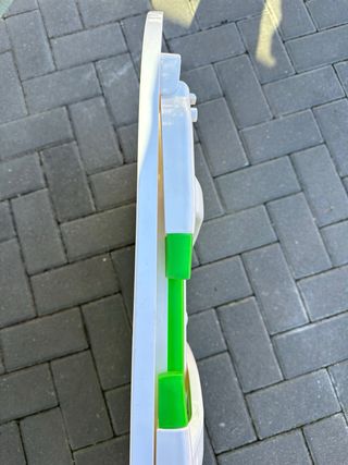 Bañera Bebé Plegable Verde/Blanca