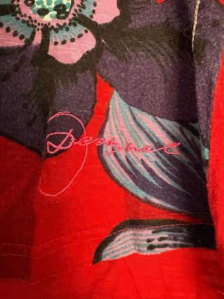 Camiseta Desigual Mujer Talla L Flores