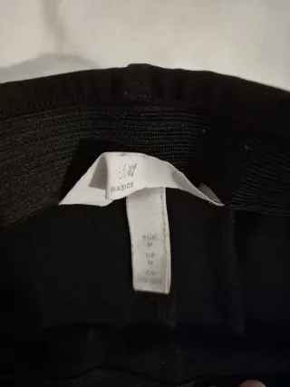 Pantalón vestir H&M mujer negro
