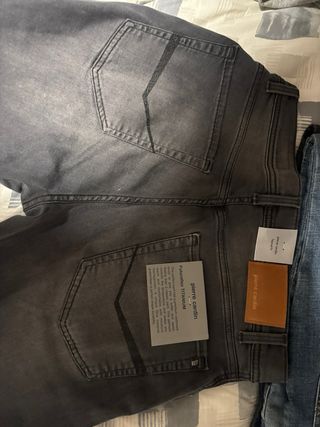 Pantalón vaquero gris Pierre Cardin  Talla 36/34