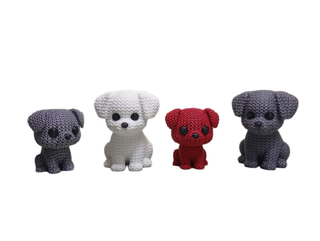 Figuras 3D de Animalitos – Efecto Tejido