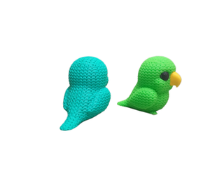 Figuras 3D de Animalitos – Efecto Tejido