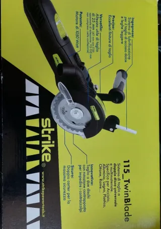 Troncatrice Strike 115 TwinBlade