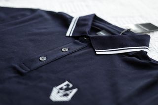 Polo Emporio Armani Azul Marino Talla L