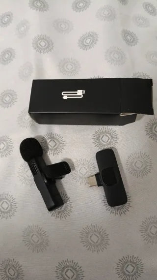 Micrófono Lavalier Negro