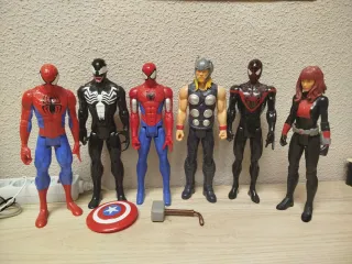 Lote Figuras Superhéroes Hasbro