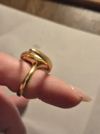 Anello oro con pietra turchese