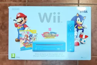 Consola Wii Mario & Sonic London 2012 Edición Limi