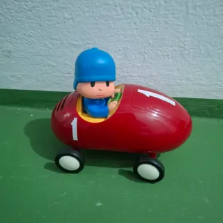 Coche de Pocoyó rojo