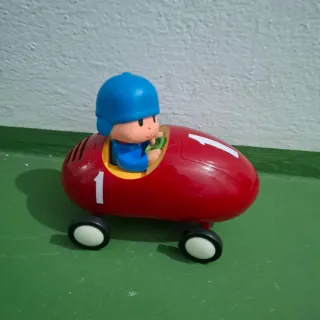 Coche de Pocoyó rojo