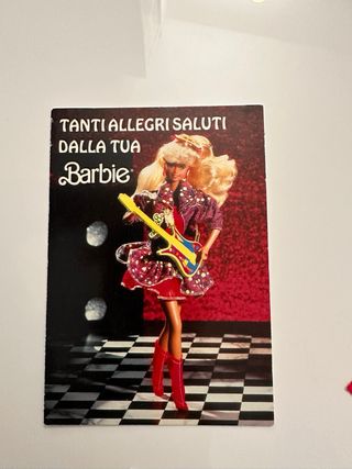 Cartoline vintage Barbie anni '80/'90 originali